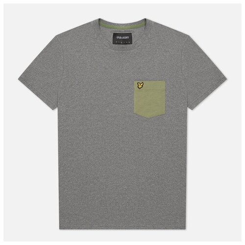 фото Мужская футболка lyle & scott contrast pocket