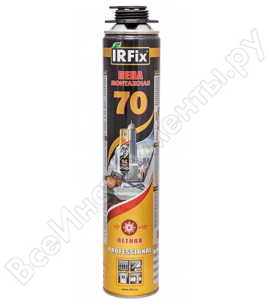 фото Профессиональная монтажная пена IRFIX 70