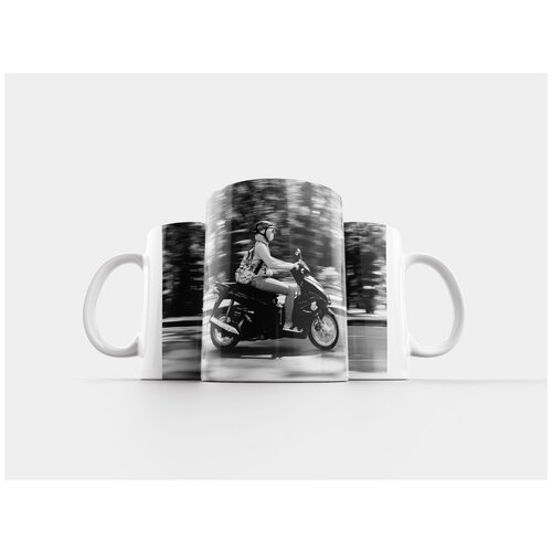 фото Кружка "мотор, мотоцикл, дорога" 320 мл lotsprints