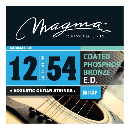 Magma Strings GA140P Струны для акустической гитары струны для акустической гитары 013 056 gibson sag cpb13 coated phosphor bronze acoustic guitar strings medium