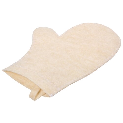 фото Hot pot рукавица для сауны белый