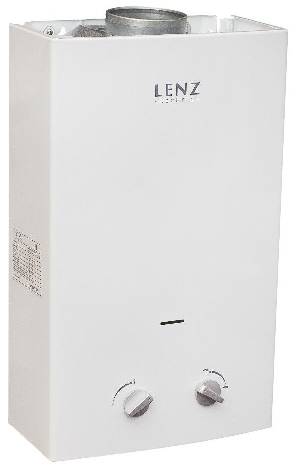 Проточный газовый водонагреватель Lenz Technic 10L