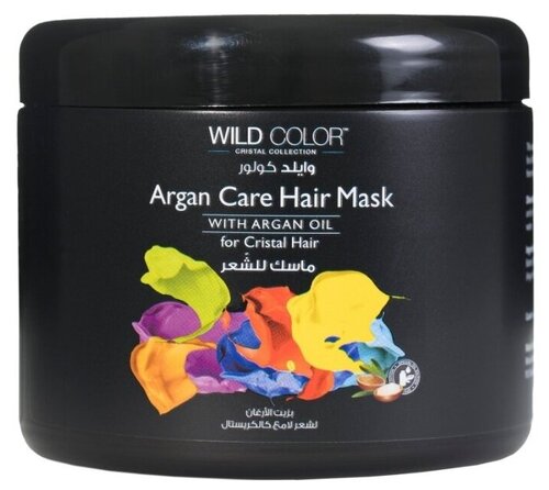Wild Color Argan Care - Вайлд Колор Маска для волос аргановая, 500 мл -