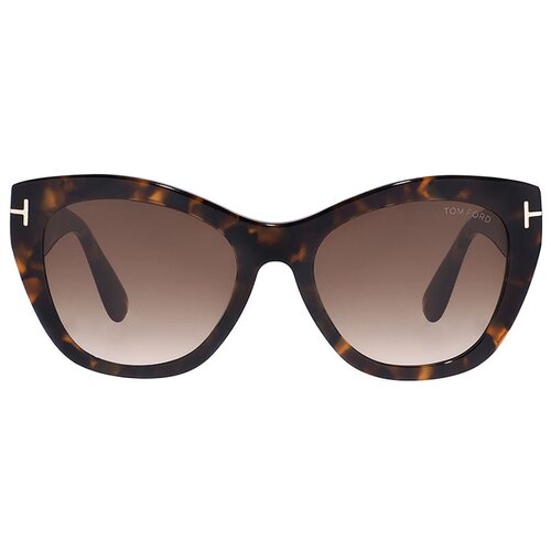 фото Солнцезащитные очки tom ford tom ford cara модель: 940 55f вес: 36 грамм, коричневый