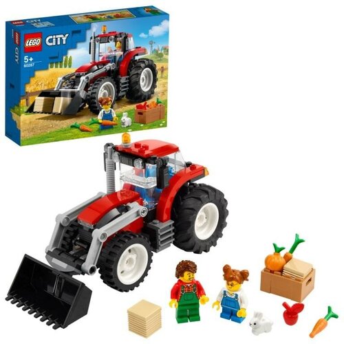 Конструктор LEGO CITY Great Vehicles Трактор конструктор lego city great vehicles 60249 машина для очистки улиц 89 дет