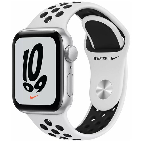 Смарт-часы Apple Watch Nike SE GPS 40mm SilAlPure PlBlack NikeSp 3999000₽