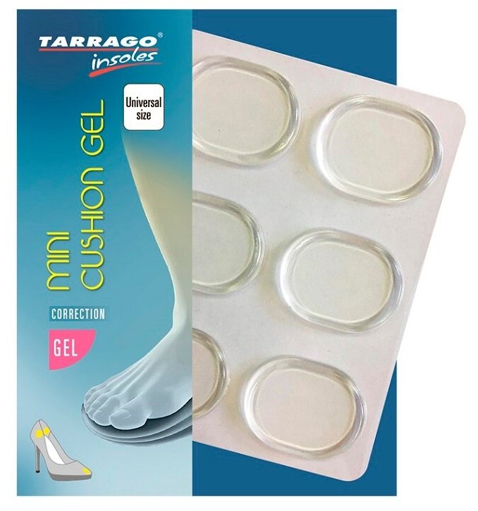 IG1453 Подушечки гелевые, Tarrago Mini Cushion Gel, 6шт.