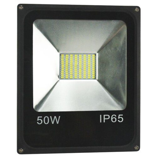 Светодиодный прожектор SMD-50W-IP65-220V - Цвет свечения: Белый теплый 3000-3500K