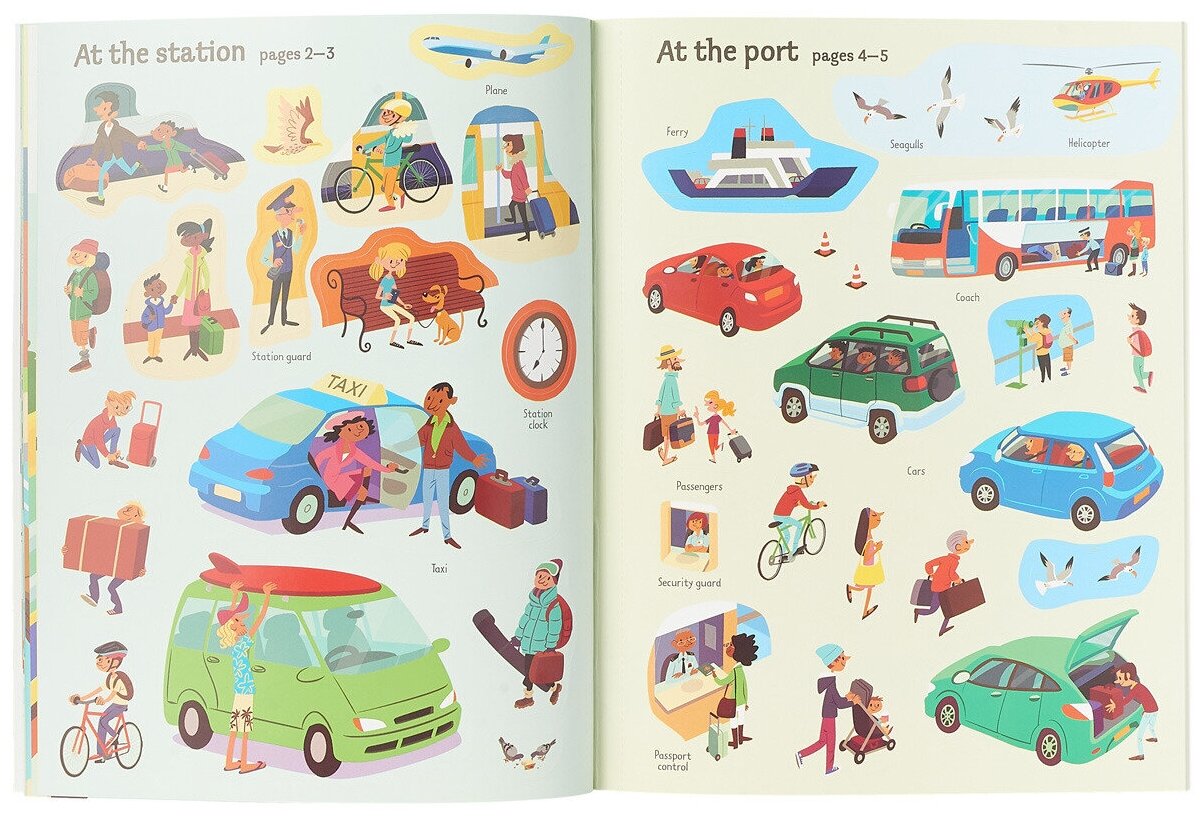 First Sticker Book. Travel (Watson Hannah) - фото №2