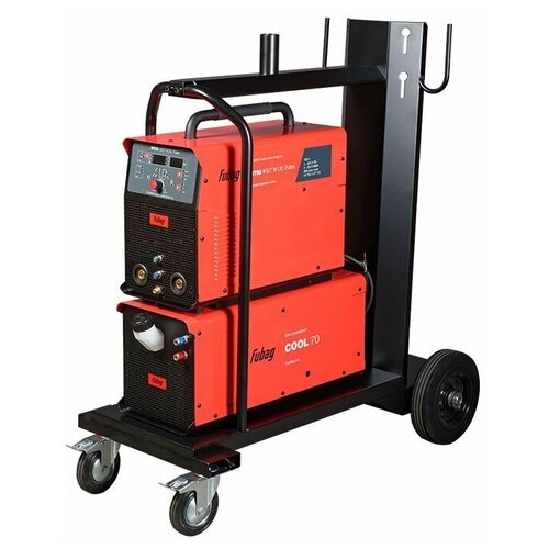 Сварочный инвертор FUBAG INTIG 400T W DC PULSE + горелка FB TIG 18 5P 4m + блок жидкостного охлаждения Cool 70 + тележка 31454.1 Fubag