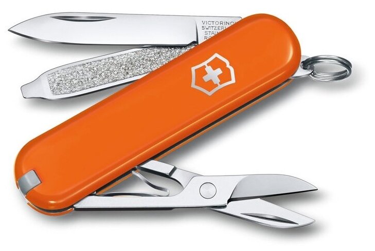 Набор аксессуаров VICTORINOX Classic SD Colors Mango Tango