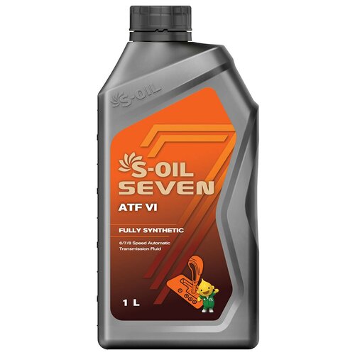 Трансмиссионное масло S- OIL 7 ATF VI (1L), синтетика, 6 ступенчатые автоматы