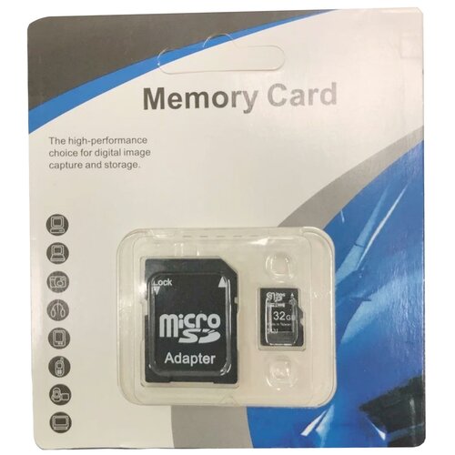 Карта памяти Micro SD HC 32Gb Class 10, UHS-1U3 R/W 85/28МБ/с карта памяти для видеорегистраторов silverstone f1 speed card 32gb