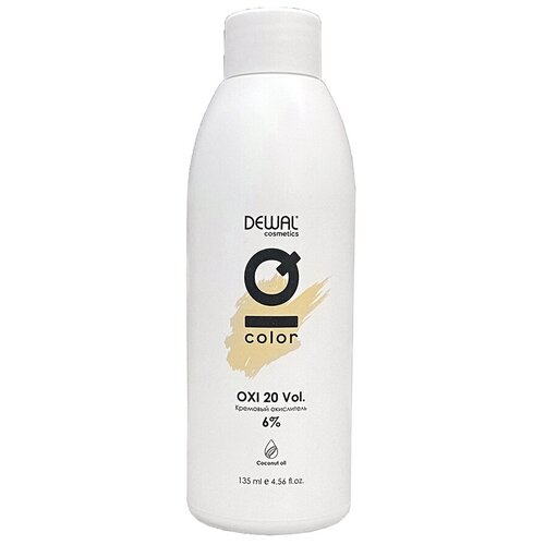 обесцвечивающий крем iq color blond cream bleach 7 500 гр dewal cosmetics mr dc30001 Кремовый окислитель IQ COLOR OXI 6%, 135 мл DEWAL Cosmetics MR-DC20403-2