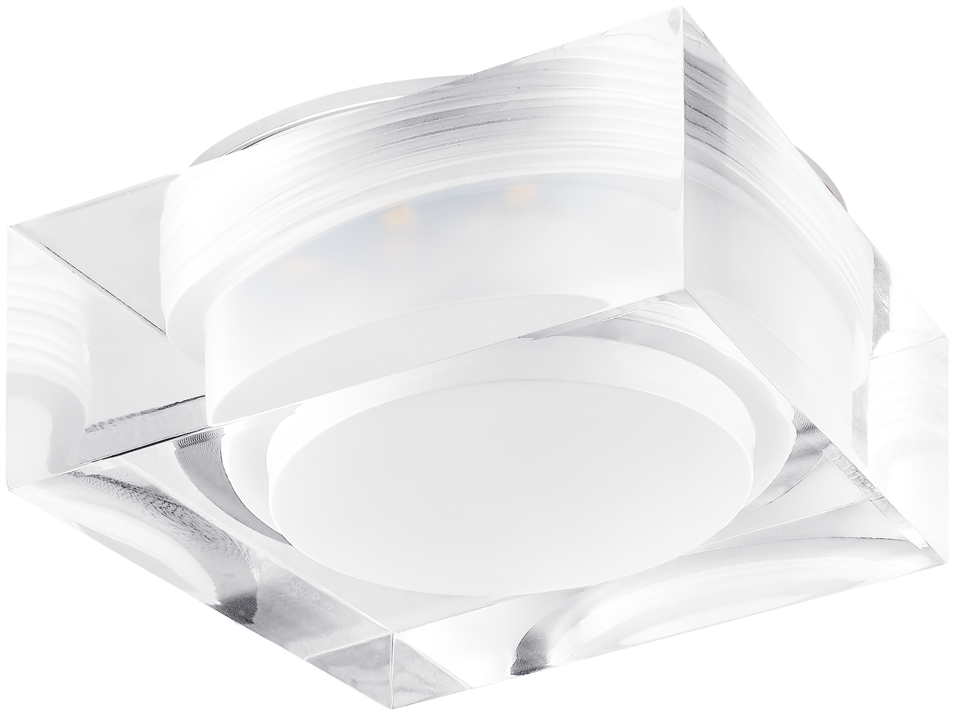 Светильник Lightstar Artico 070242, LED, 5 Вт, 3000, теплый белый, цвет арматуры: хром, цвет плафона: бесцветный