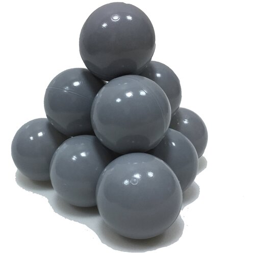 Комплект шариков для сухого бассейна 250 шт, диаметр 7 см, цвет голубой