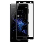 Защитное стекло на Sony Xperia XZ2 Compact, 3D, черный - изображение