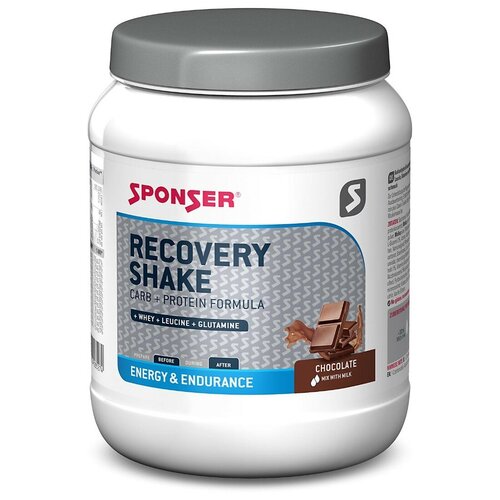 Recovery Shake Шоколад 900г sponser recovery shake банан 900г