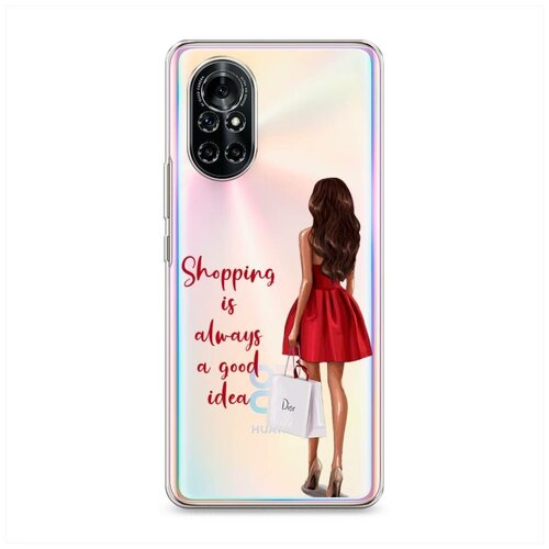 фото Силиконовый чехол "live it" на huawei nova 8 / хуавей нова 8 case place