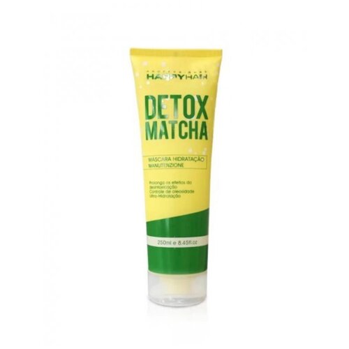 Happy Hair Detox Matcha маска для волос 250 мл happy hair шампунь маска для волос detox matcha 250 250ml