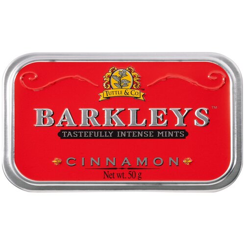 Barkleys Cinnamon леденцы корица 50г
