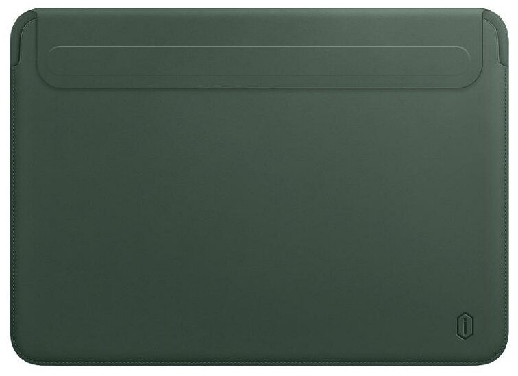 Чехол WIWU Skin New Pro 2 Leather Sleeve для MacBook Pro 13/Air 13 2018 (Green)