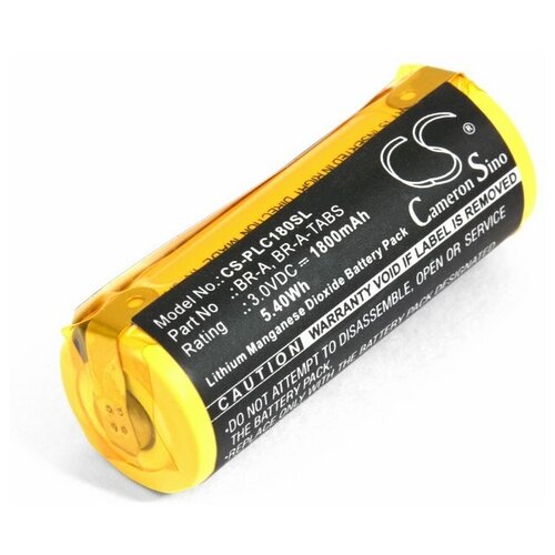 Батарейка Panasonic BR-A-CR17450 (Li-MnO2, 1800mAh) 3V