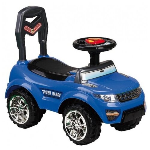 фото Машина-каталка шеф, свет, звук, корзина под сидением, эл.пит.аа*3 не вх.в комплект наша игрушка