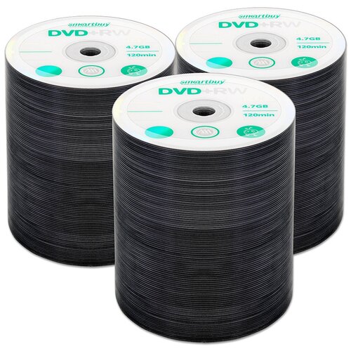 Диск SmartBuy DVD+RW 4,7Gb 4x bulk, упаковка 300 шт.