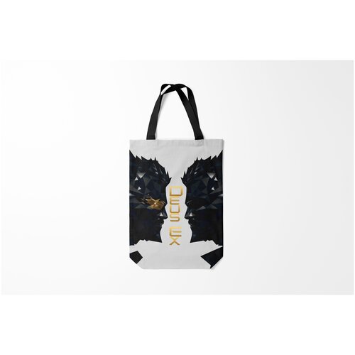 фото Сумка-шоппер / 31х42 см / геймерам / deus ex burnettie