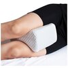 Подушка анатомическая для ног и коленей с эффектом памяти Memory Foam для сна на боку - изображение