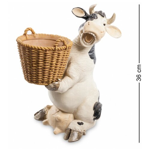 Фигура-кашпо Развесёлая Бурёнка (Sealmark) GG-4702-LD 113-90946