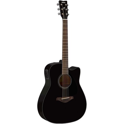 Гитара Yamaha FGX800C Black admira juanita ec cutaway электроакустическая гитара с вырезом