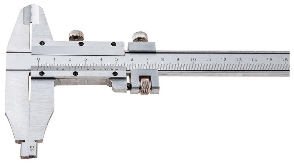 Штангенциркуль калиброн ШЦ-II 0-250 губки 60 мм, 0,05, L - 250 мм - фотография № 3