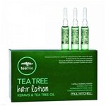Paul Mitchell Tea Tree Hair Lotion Keravis Tea Tree Oil - Регенерирующие ампулы против выпадения волос 12 х 6 мл - изображение
