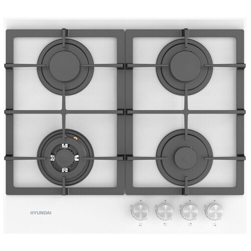 Газовая варочная поверхность Hyundai HHG 6434 WG белый 1699000₽