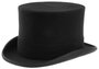 Шляпа CHRISTYS арт. WOOL FELT TOP HAT cst100006 (черный)