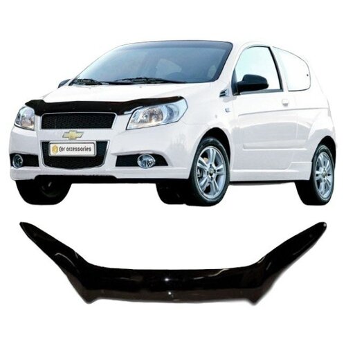 Дефлектор капота Chevrolet Aveo хэтчбек 2008 - 2011