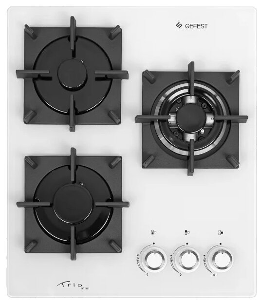Газовая варочная панель GEFEST ПВГ 2100-01 К32, белый