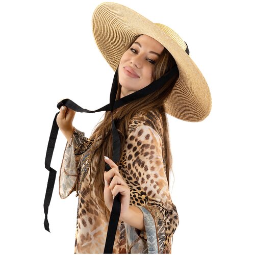 фото Шляпа женская соломенная тотти русь модерн