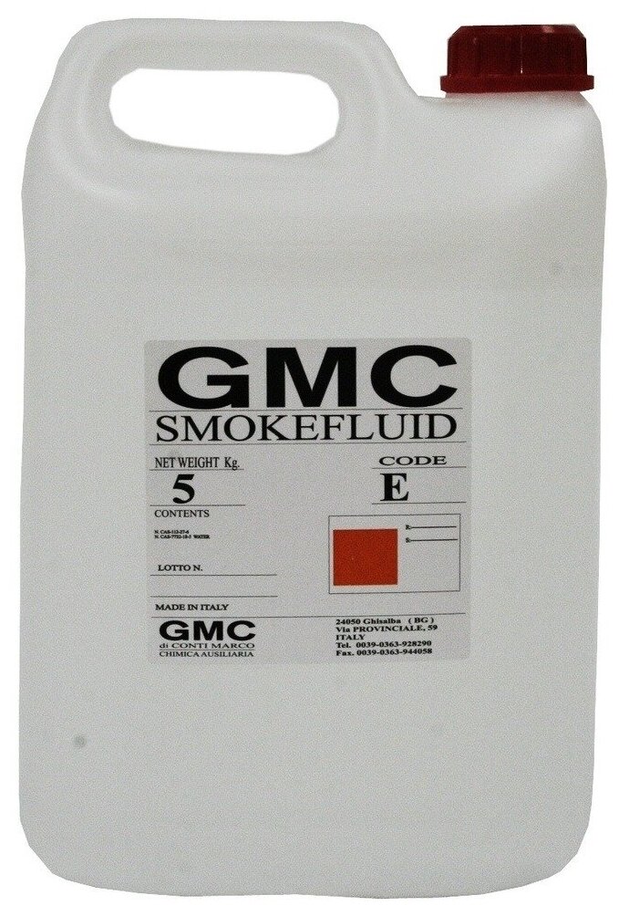 Жидкость для дым машин GMC SmokeFluid/E