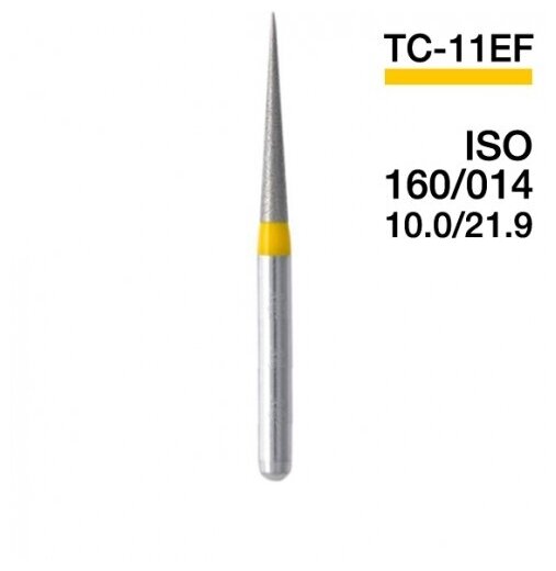 Боры TC Конусообразный, острый кончик(10 ШТ)Алмазные боры Для турбинного наконечника применяется в стоматологии для препарирования.