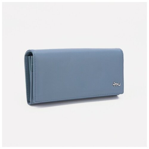 фото Кошелёк на магнитах, цвет голубой нет бренда