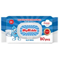 Туалетная бумага MyKiddo влажная детская 80шт