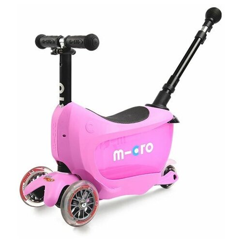 Самокат Micro Mini 2go Deluxe Plus (Pink)