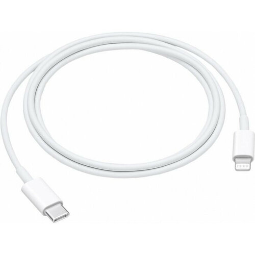 Кабель Apple MM0A3ZM/A USB Type-C (m)-Lightning (m) 1м белый кабель для apple usb c lightning 1м без упаковки