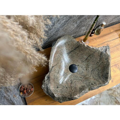 Раковина из натурального камня, Namib (53x42)
