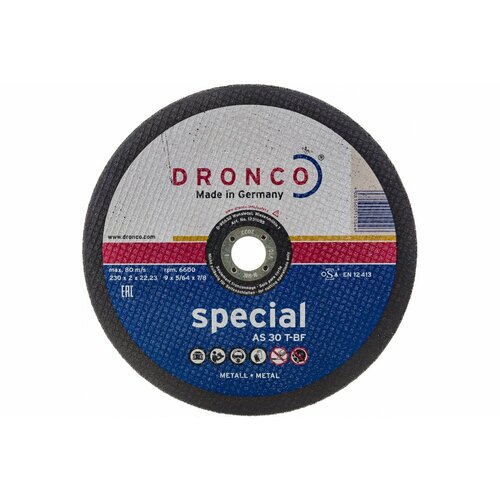 DRONCO Отрезной диск по металлу Special AS30T, 230x2x22,23 1231055100