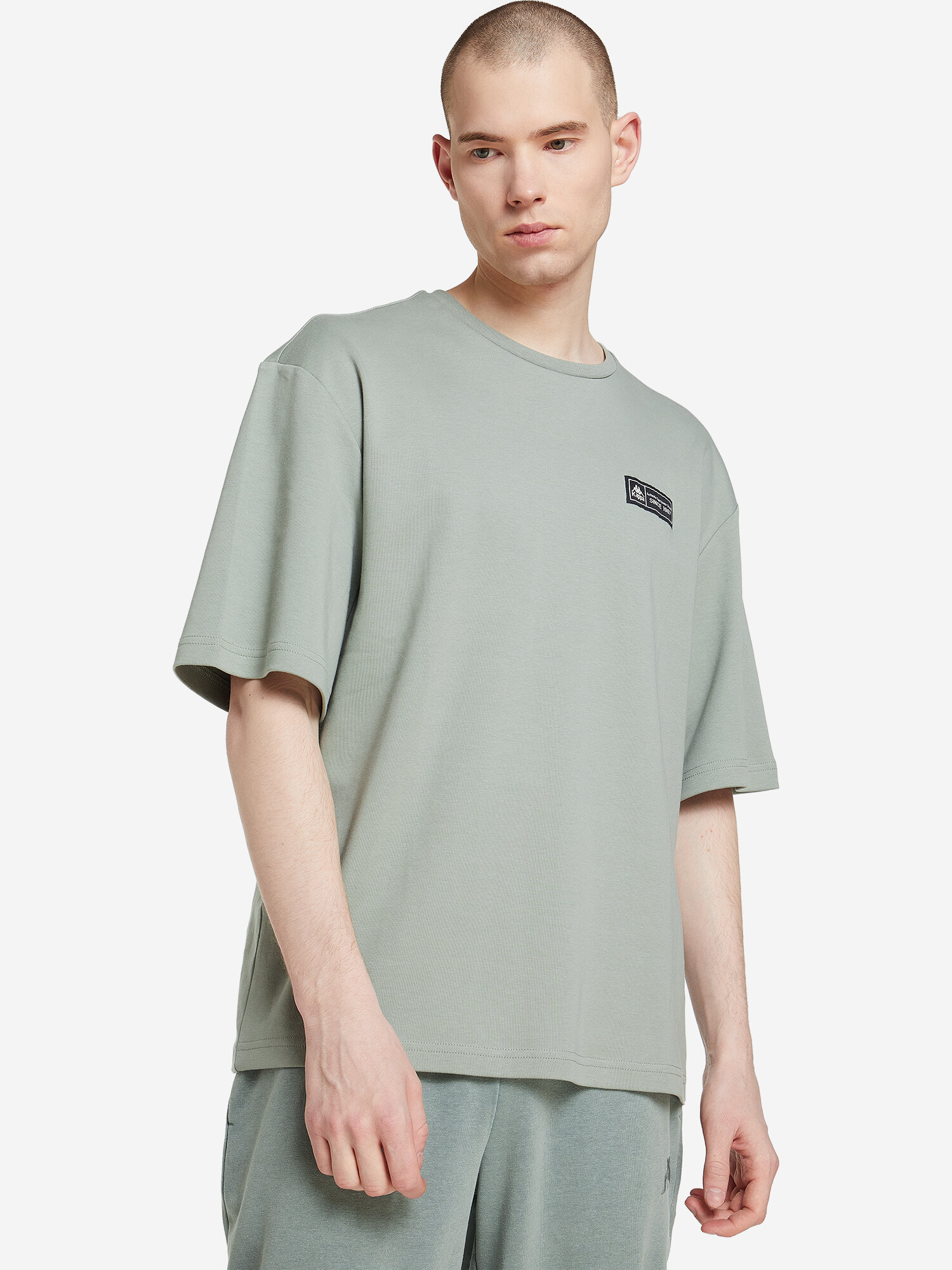 фото Футболка мужская Kappa Зеленый; RUS: 44-46, Ориг: 44-46