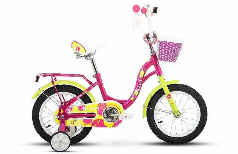 Велосипед 14 Stels Mistery C Z010 Розовый/глубокий 2024